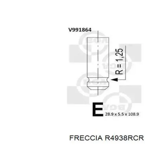 R4938RCR Freccia клапан випускний
