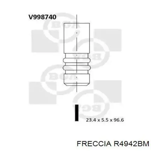 4942BM Freccia клапан випускний
