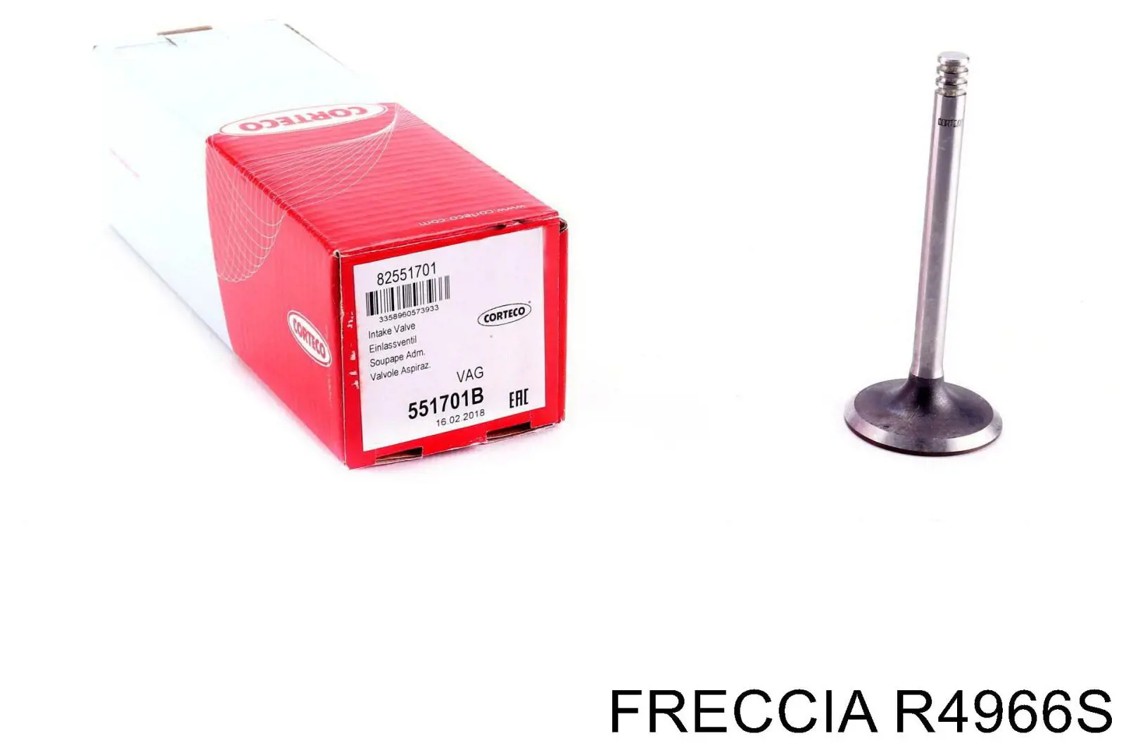 Клапан впускний Freccia R4966S ціна, від 4.41 USD
