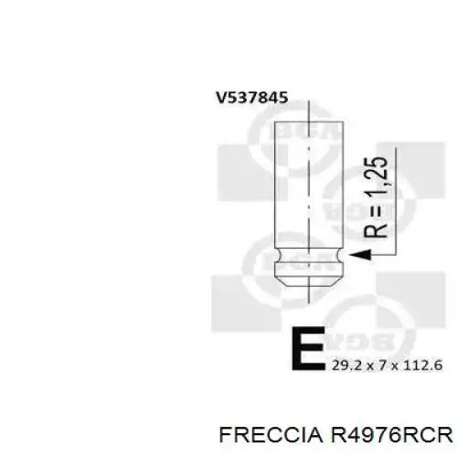 0949A8 Peugeot/Citroen клапан випускний