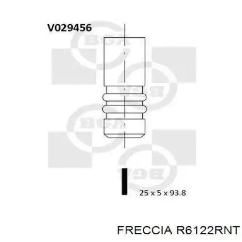 Купити R6122RNT Freccia Клапан випускний