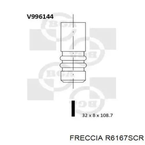 Купити R6167SCR Freccia Клапан впускний