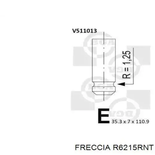 6215 Freccia клапан випускний