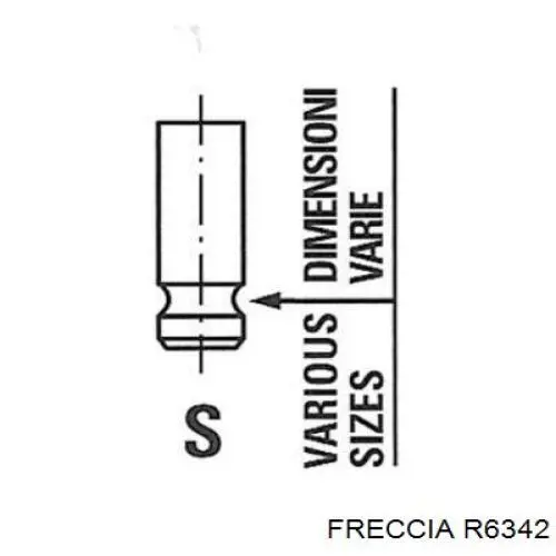 Вихлопний клапан Freccia R7030RARNT ціна, від 6.72 USD