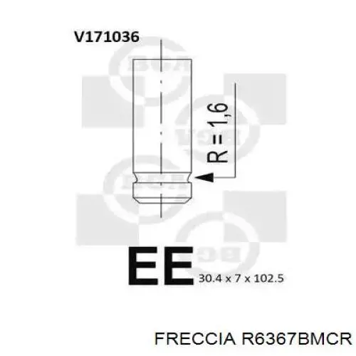R6367BMCR Freccia клапан випускний