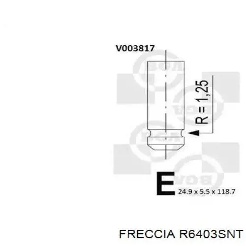 Клапан впускний 6403 Freccia