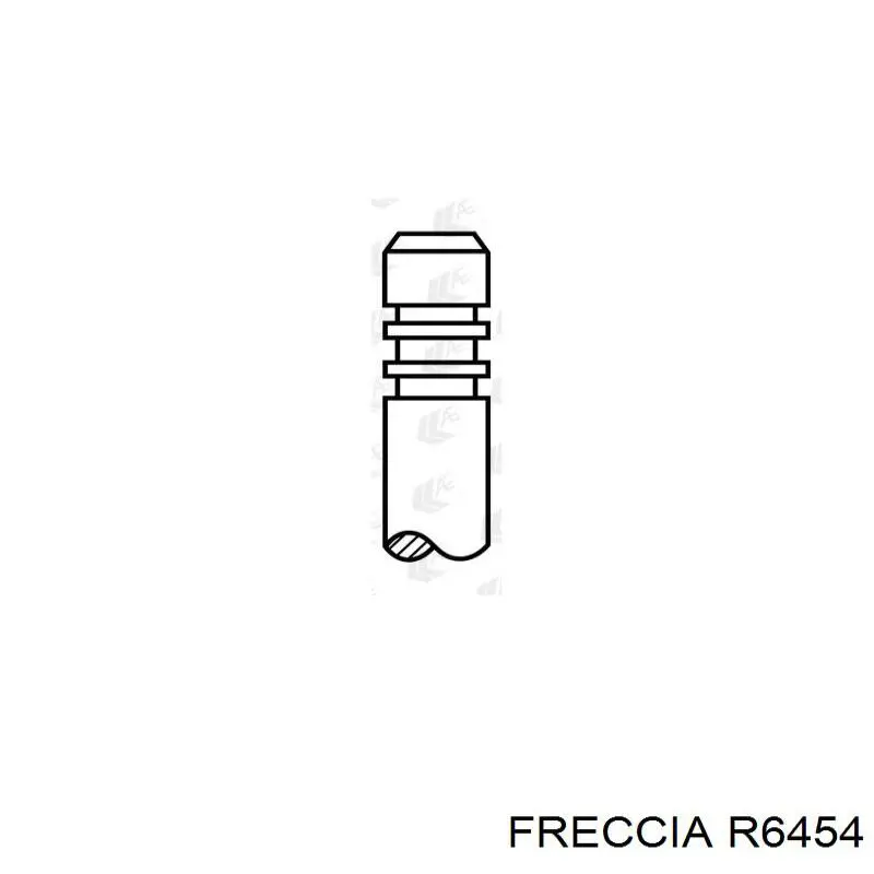 6454 Freccia клапан випускний