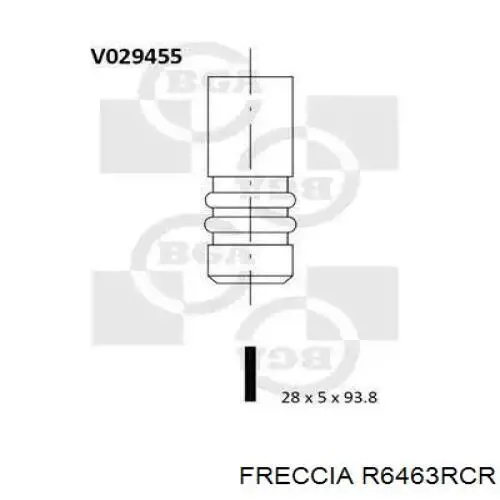 Вихлопний клапан Freccia 6463 ціна, від 4.88 USD