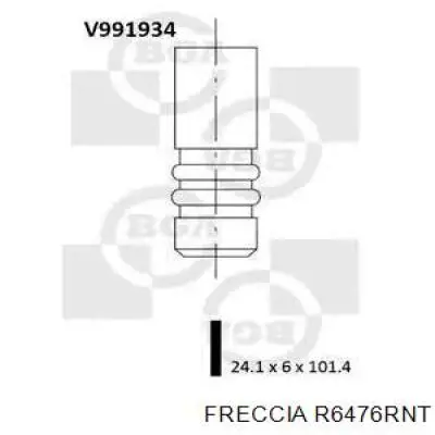 6476 Freccia клапан випускний