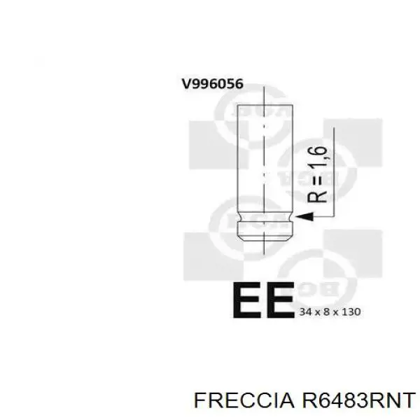 Вихлопний клапан Freccia R6483RNT ціна, від 5.87 USD