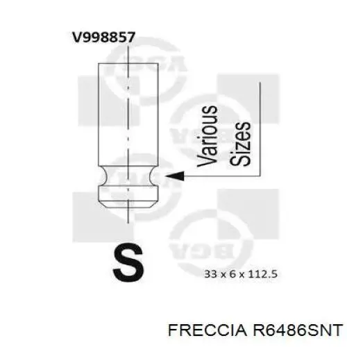 Клапан впускний Rocky MA1260 ціна, від 3.42 USD