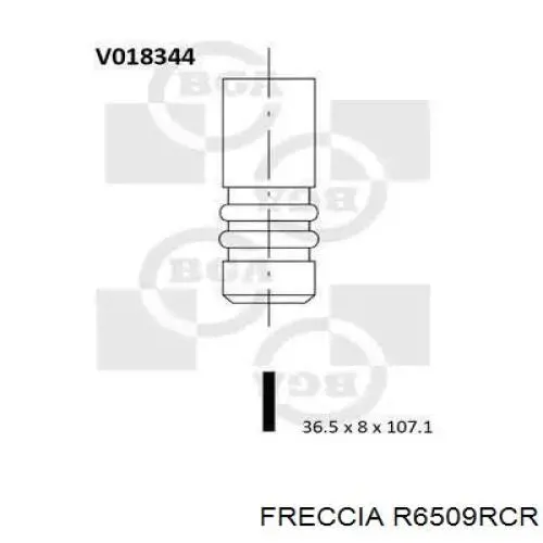 6509RCR Freccia клапан випускний