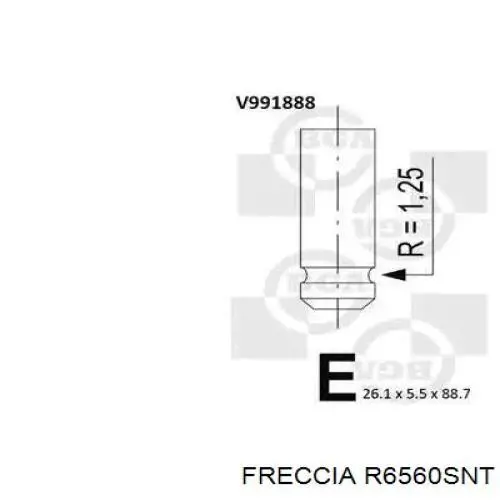 Купити R6560SNT Freccia Клапан впускний