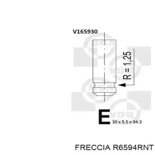 Вихлопний клапан Freccia 6594 ціна, від 7.72 USD