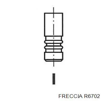 R6702 Freccia клапан впускний