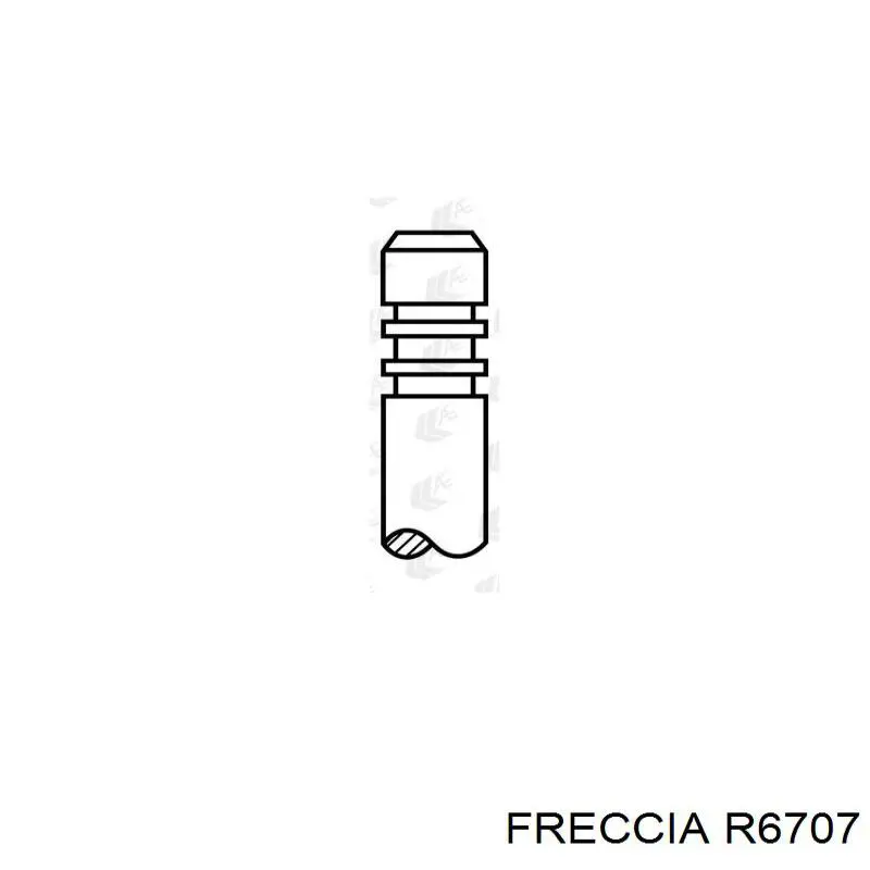6707BMARCR Freccia клапан випускний