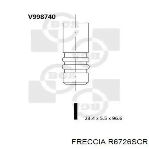 R6726SCR Freccia клапан впускний