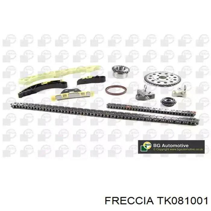 TK081001 Freccia Ланцюг ГРМ, комплект