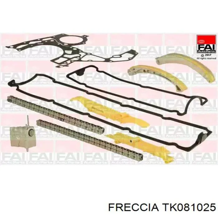 TK081025 Freccia Ланцюг ГРМ, комплект