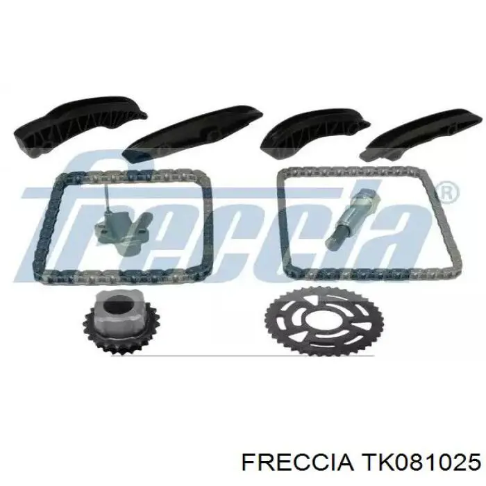 Ланцюг ГРМ, комплект Freccia TK081025 ціна, від 76.77 USD