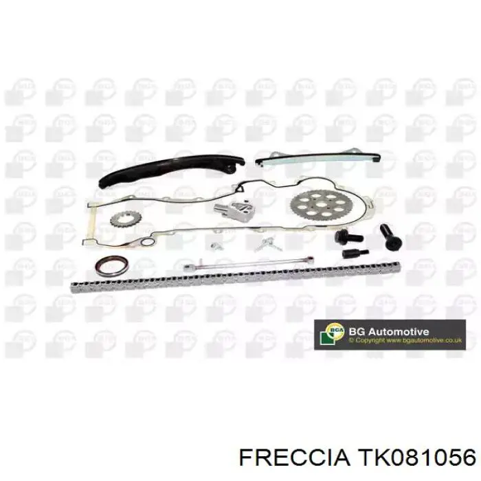 Ланцюг ГРМ, комплект Freccia TK081056 ціна, від 55.73 USD