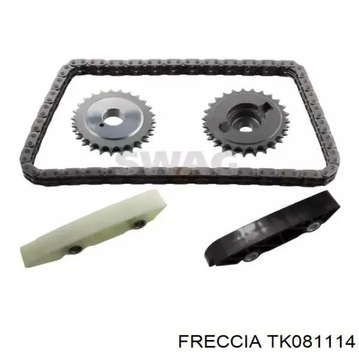 Ланцюг ГРМ, комплект Freccia TK081114 ціна, від 335.67 USD
