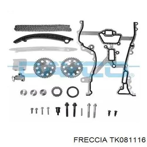 Комплект ланцюга ГРМ TK081116 Freccia