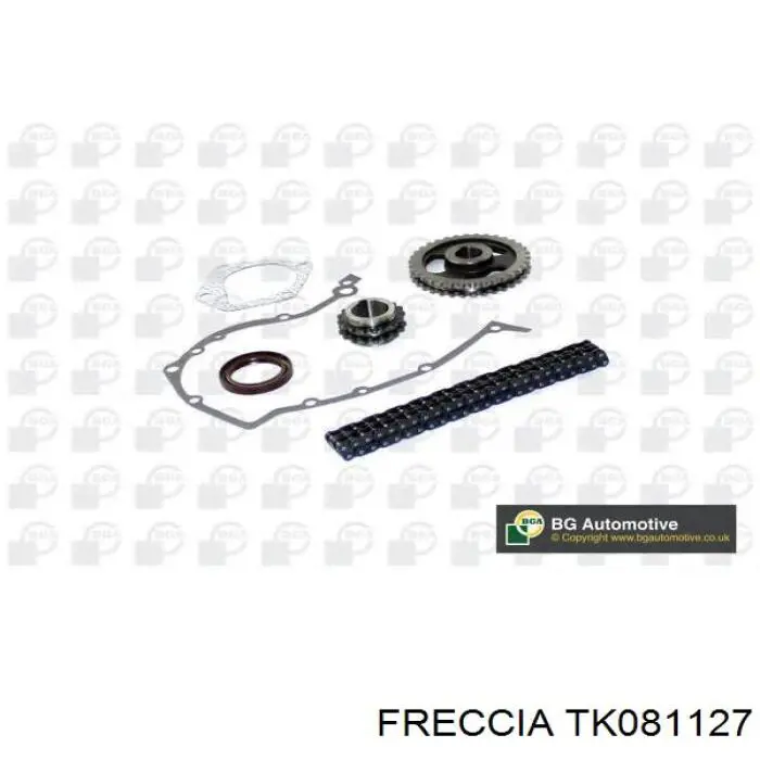 Ланцюг масляного насоса, комплект Freccia TK081127 ціна, від 59.60 USD