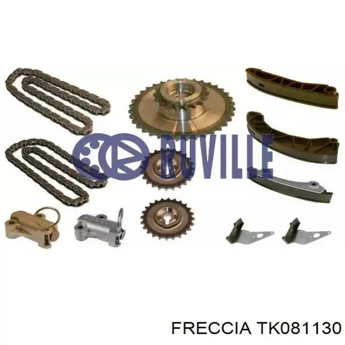 Комплект ланцюга ГРМ SKCH015V Dolz