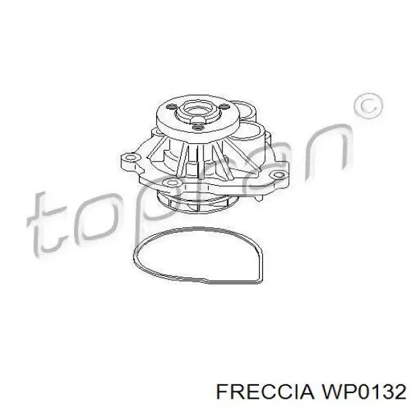 Помпа охолодження VALEO WP5082 ціна, від 33.64 USD