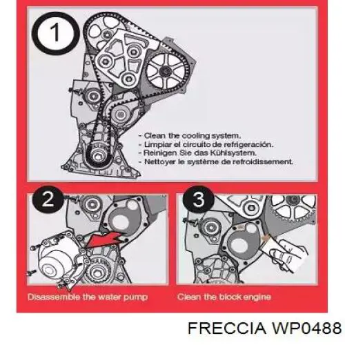 Помпа охолодження Magneti Marelli WPQ0695 ціна, від 46.89 USD