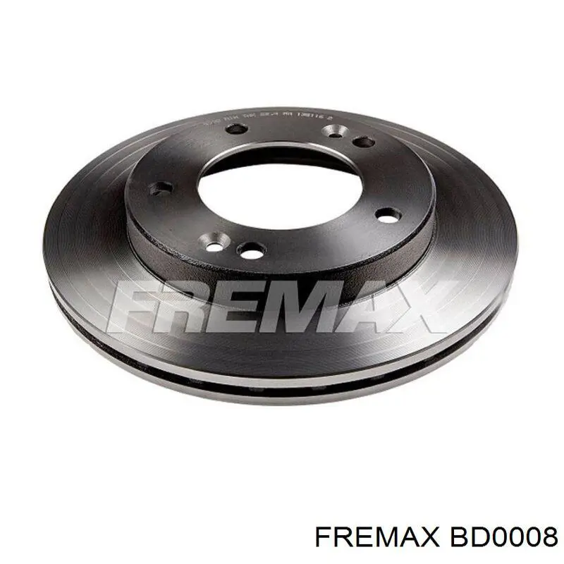 BD0008 Fremax диск гальмівний передній
