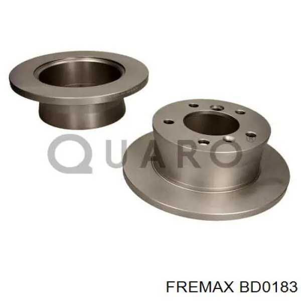 Диск гальмівний задній Fremax BD0183