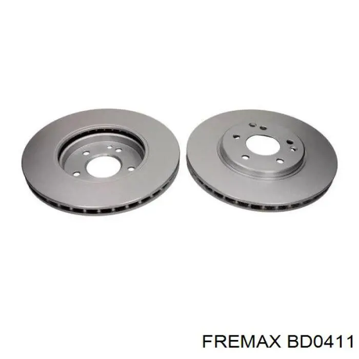 Диск гальмівний передній BD0411 Fremax