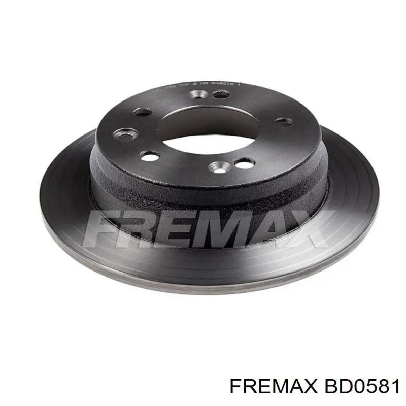 BD0581 Fremax диск гальмівний задній