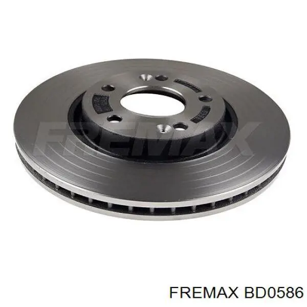 Диск гальмівний передній BD0586 Fremax