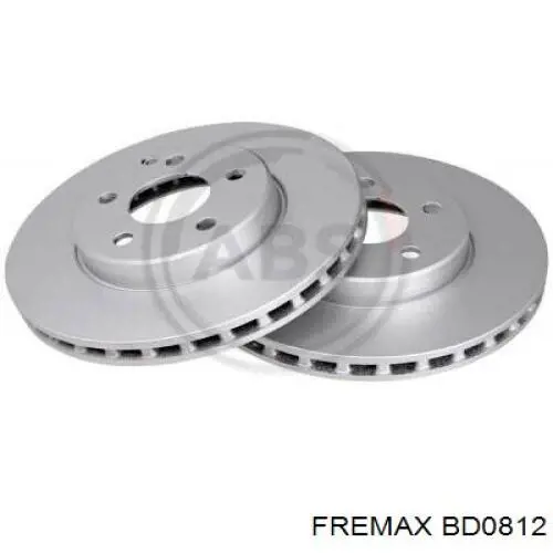 Гальмівні диски передні BD0812 Fremax