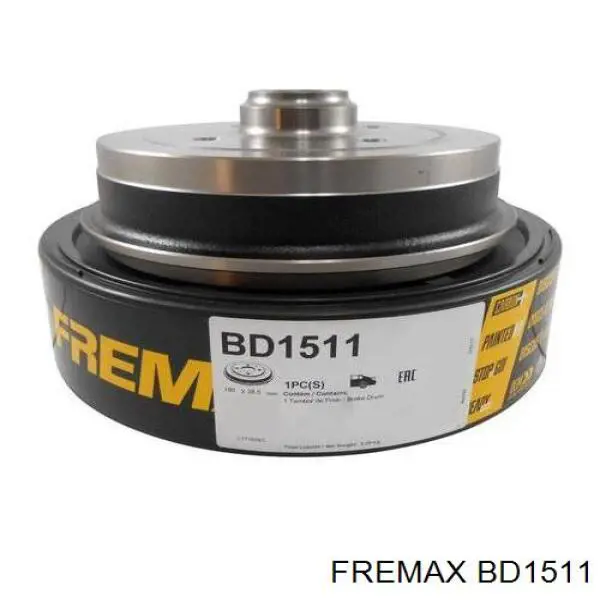 Барабан гальмівний задній Fremax BD1511 ціна, від 28.24 USD