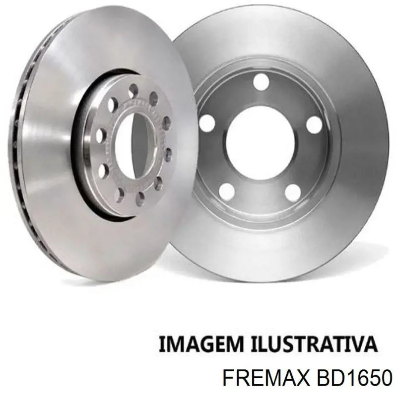 Купити BD1650 Fremax Ротор гальмівний