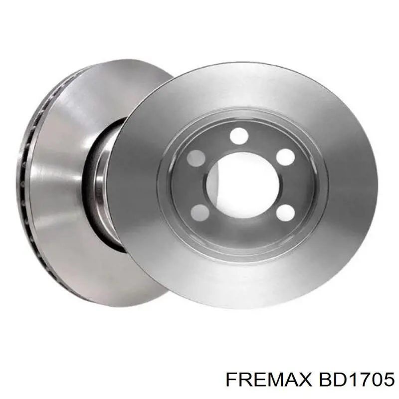 Диск переднього гальма Fremax BD1705 ціна, від 44.71 USD