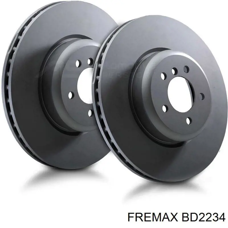 Диск гальмівний передній Fremax BD2234