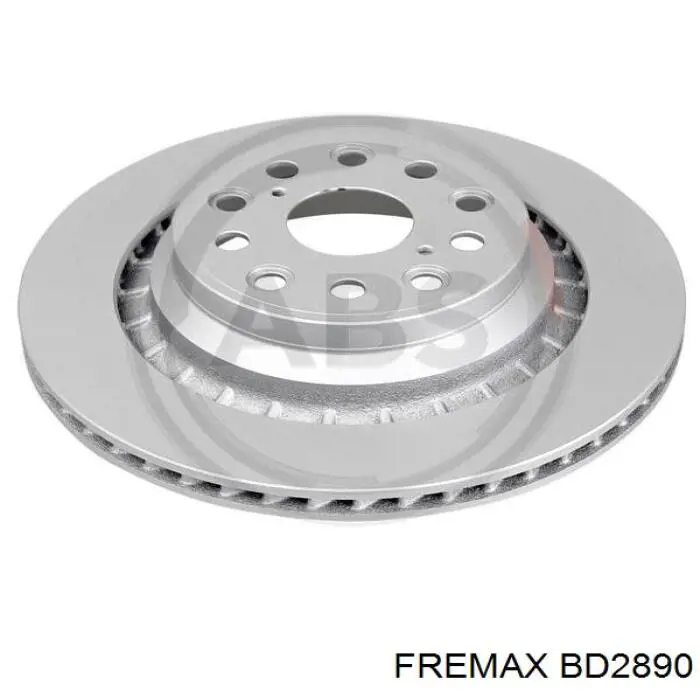 Диск гальмівний передній Fremax BD2890