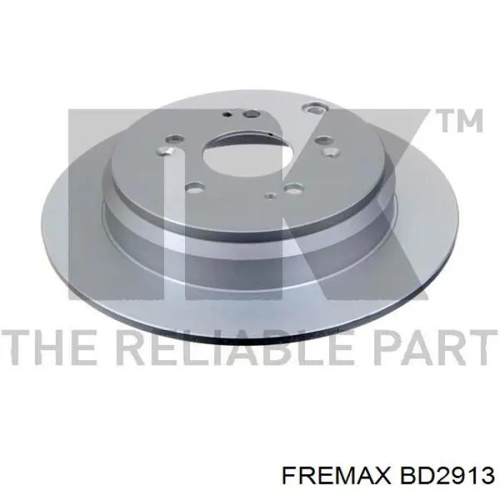 Диск гальмівний задній Fremax BD2913