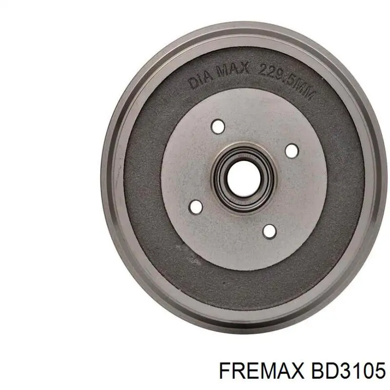 Купити BD3105 Fremax Барабан гальмівний задній