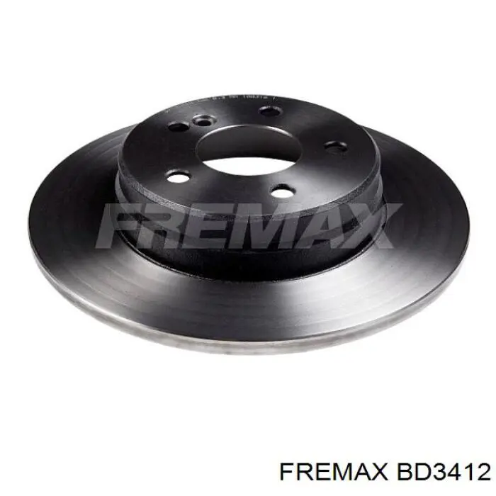 Диск гальмівний задній BD3412 Fremax