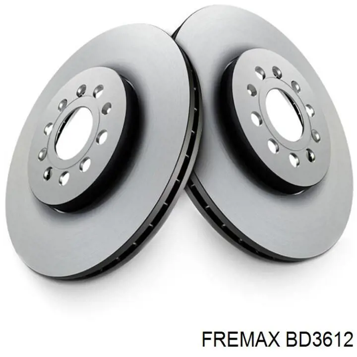 Диск гальмівний задній Fremax BD3612