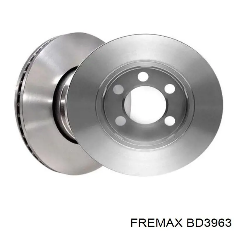 BD3963 Fremax диск гальмівний передній