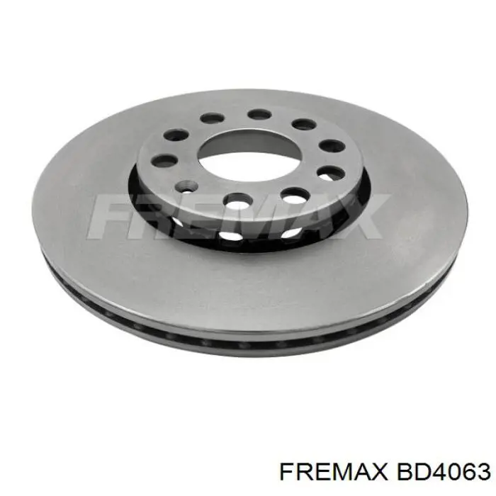 Диск гальмівний передній BD4063 Fremax