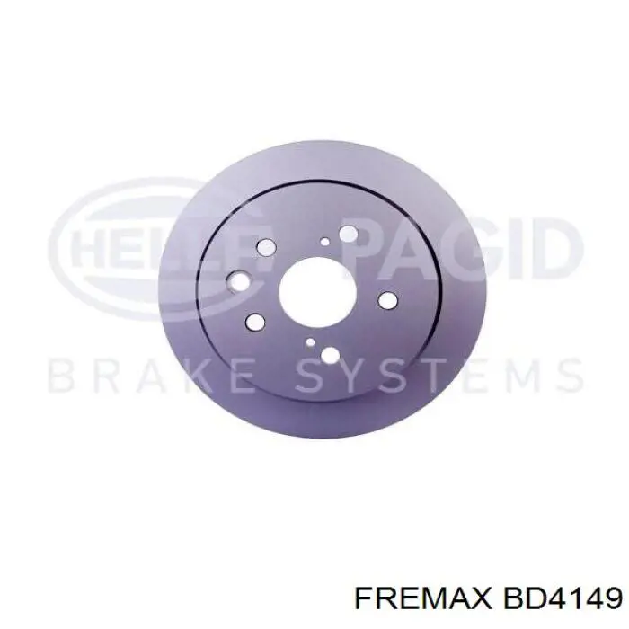 Купити BD4149 Fremax Диск заднього гальма