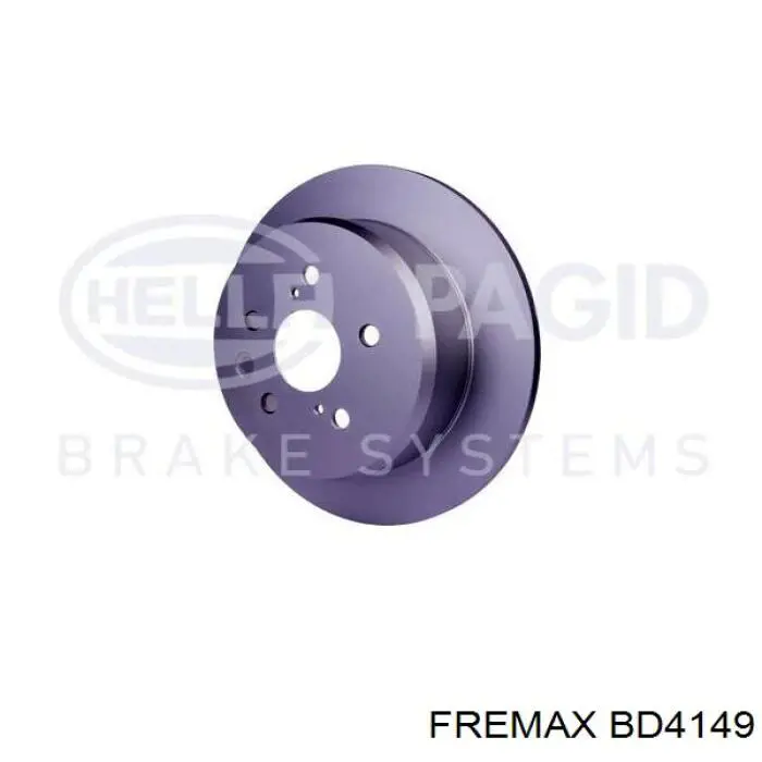 Гальмівні диски BD4149 Fremax